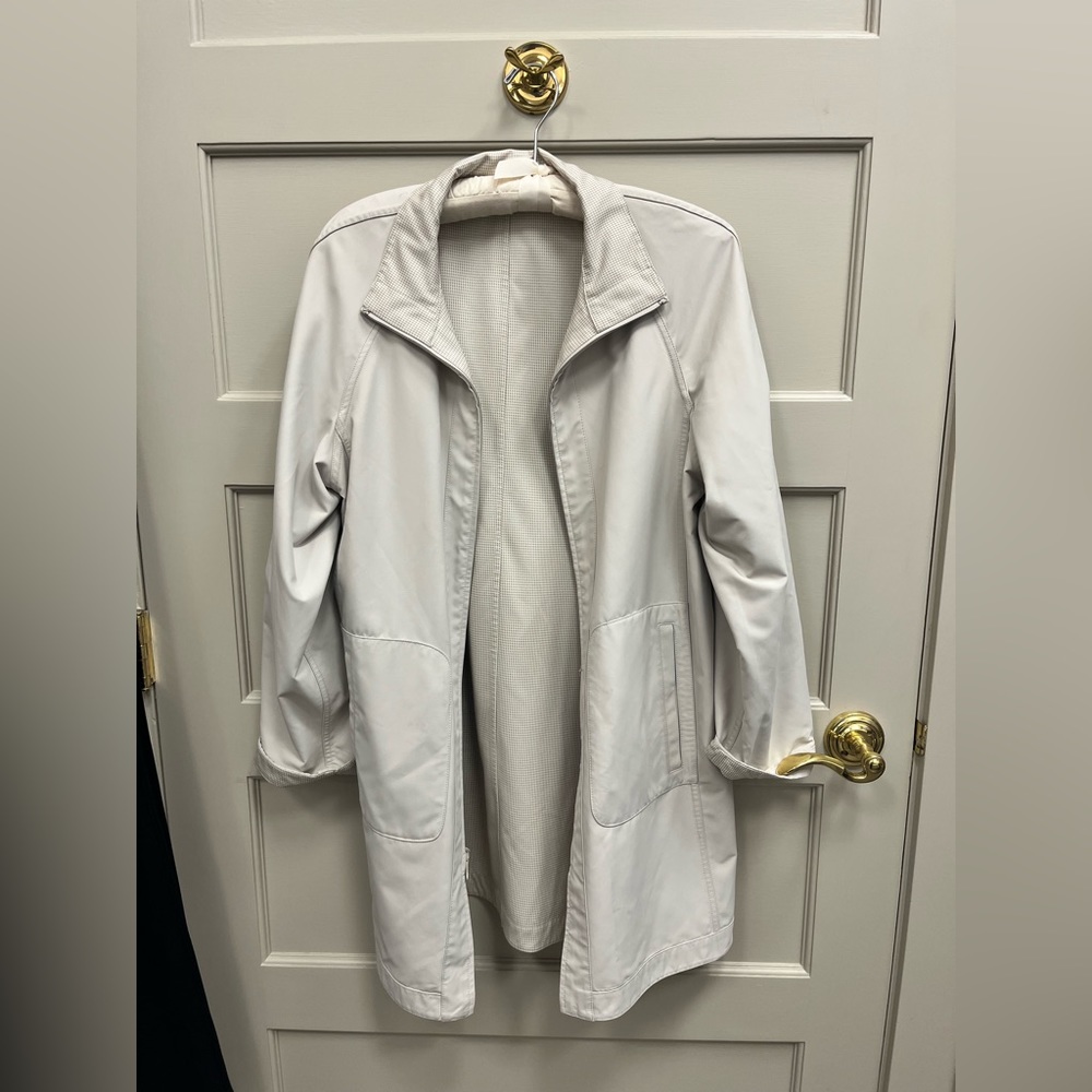 Silver Rain Coat